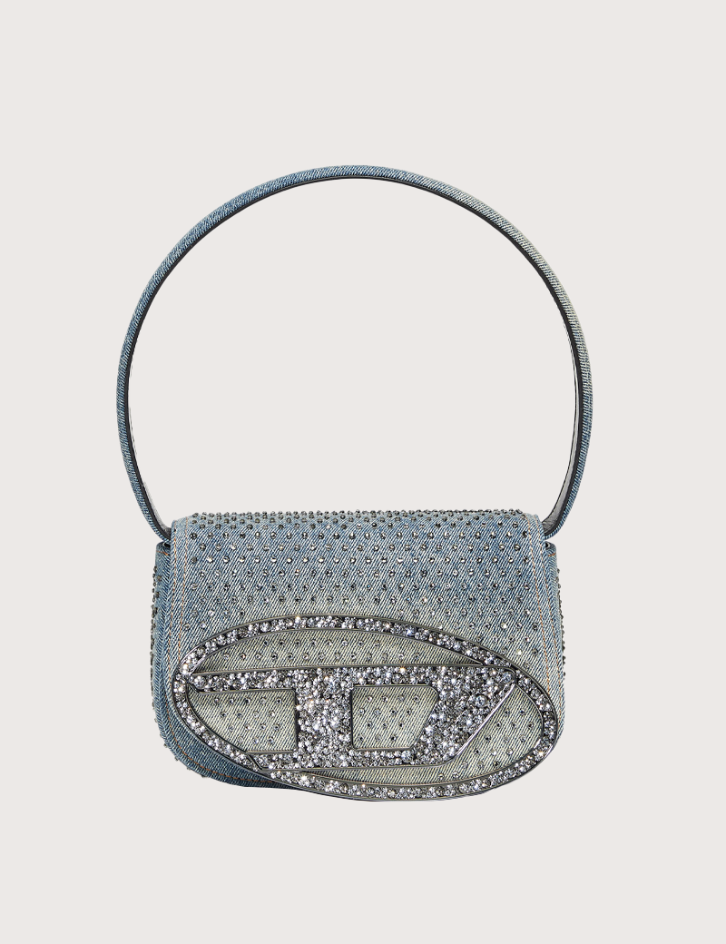 DIESEL SAC À MAIN EN JEAN & STRASS 1DR
