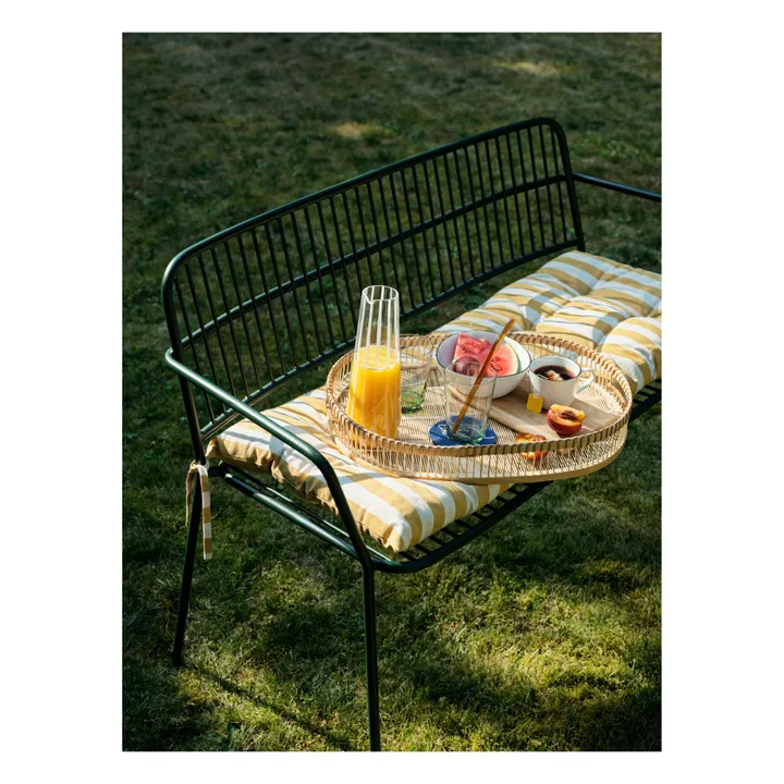 Broste Copenhagen Tapis de plage Franca | Jaune tournesol