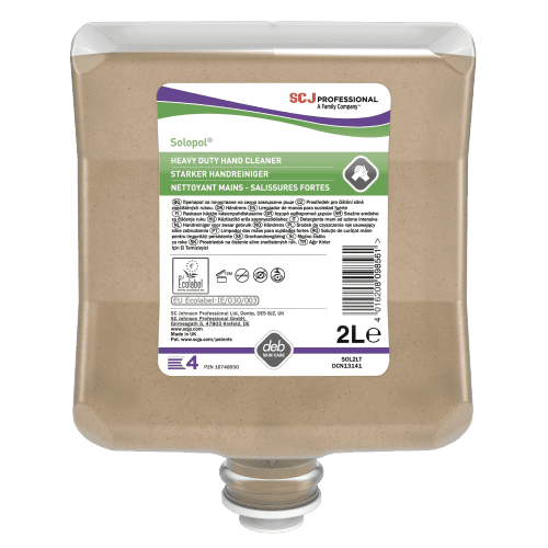 Pâte d'atelier Ecolabel SC Johnson Professional Solopol recharge de 2L