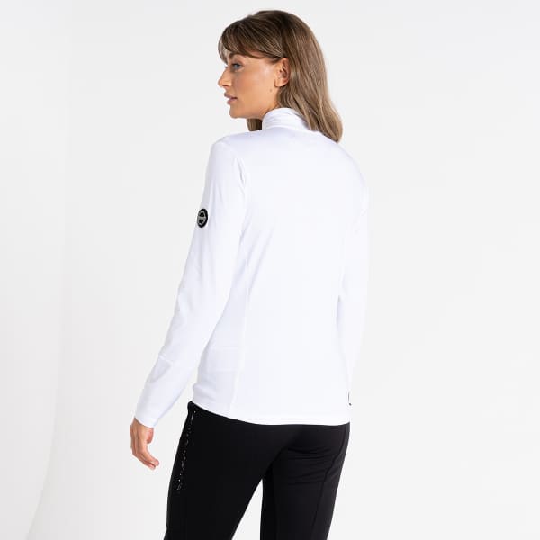 Sweat polaire DARE 2B CRYSTALLIZE CORE STRETCH WHITE/BLACK
