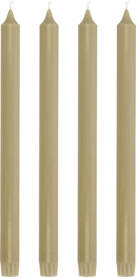 Villa Collection Kronelys Aia 30 cm 4 stk. Sand Stearin Sand