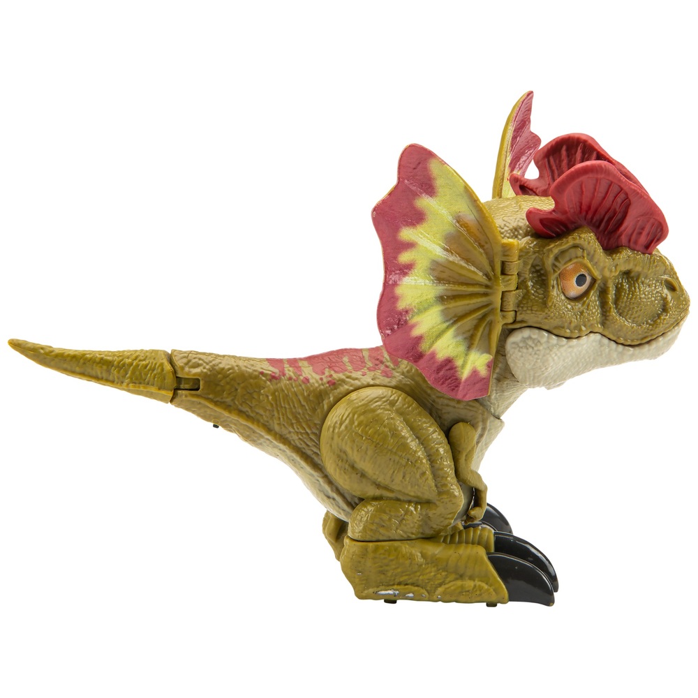Jurassic World Uncaged Rowdy Roars Dilophosaurus Figur
