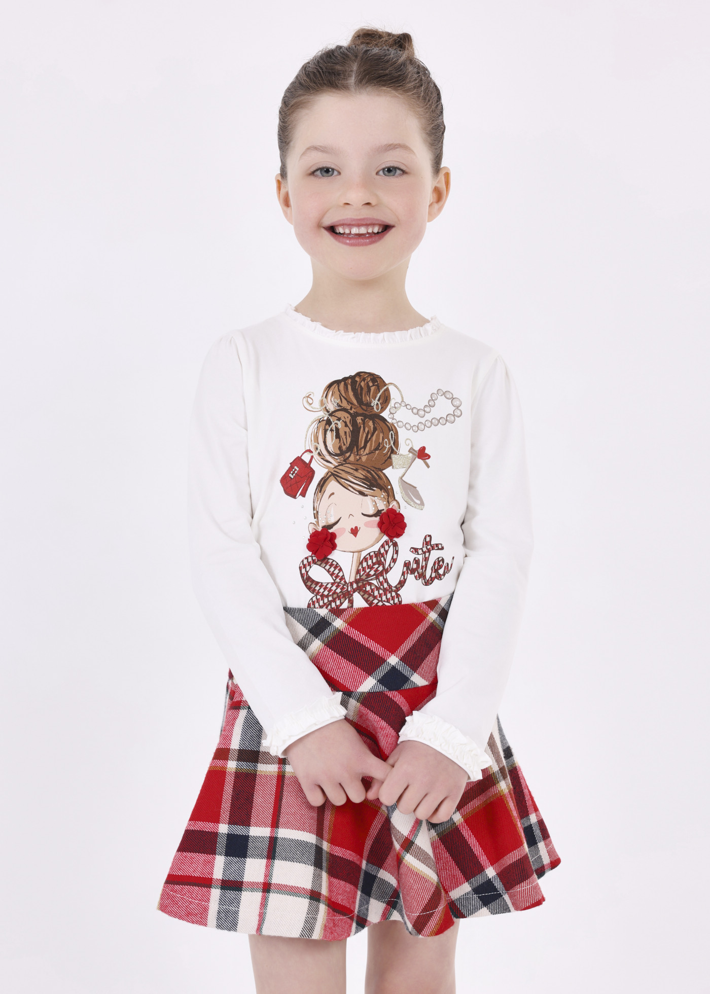 Camiseta estampada Better Cotton para meninas