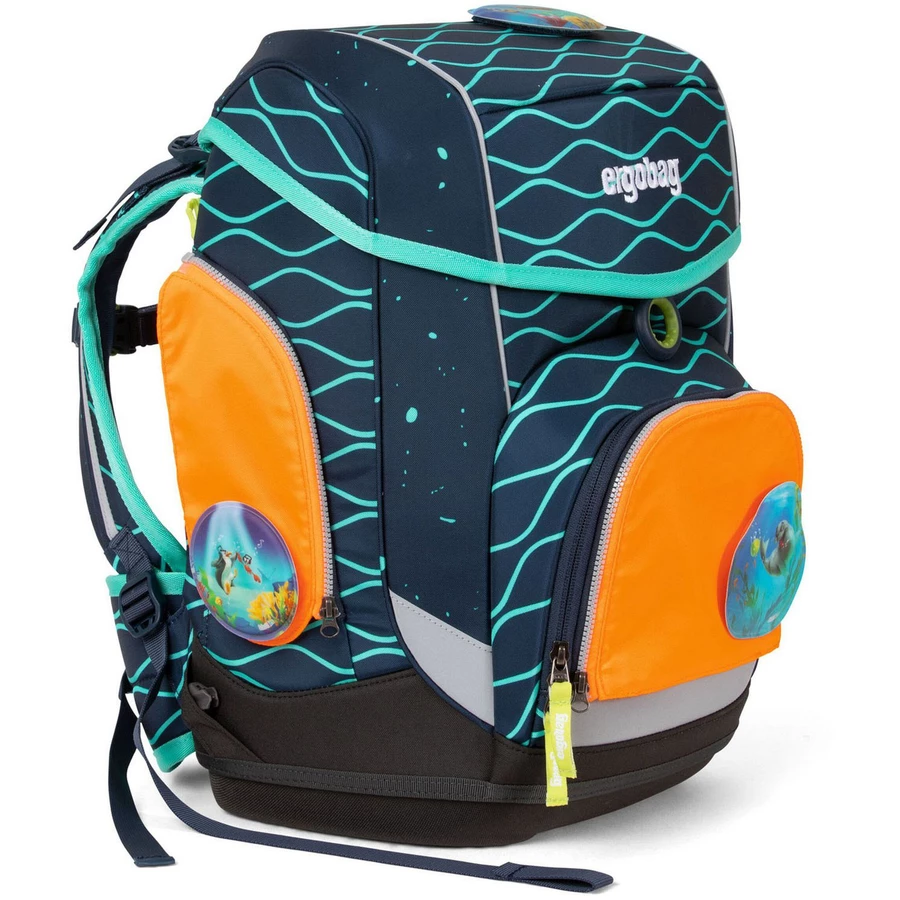 Ergobag Zubehör Pack  Cubo light - Sicherheitsset 3tlg. orange (2021)