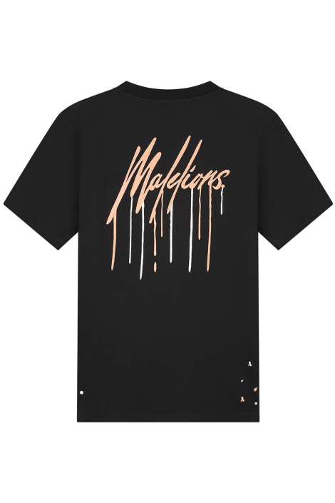Malelions zwarte heren t-shirt