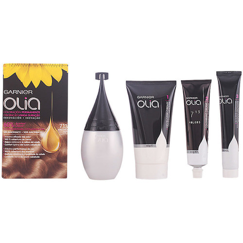 Garnier - Olia Coloración Permanente 7,13 Rubio Canela Lote