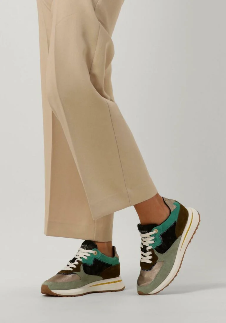 FLORIS VAN BOMMEL groene floris van bommel lage sneakers sfw-10093