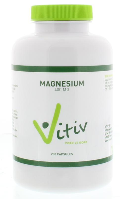 Vitiv Magnesium 400 mg 200 capsules