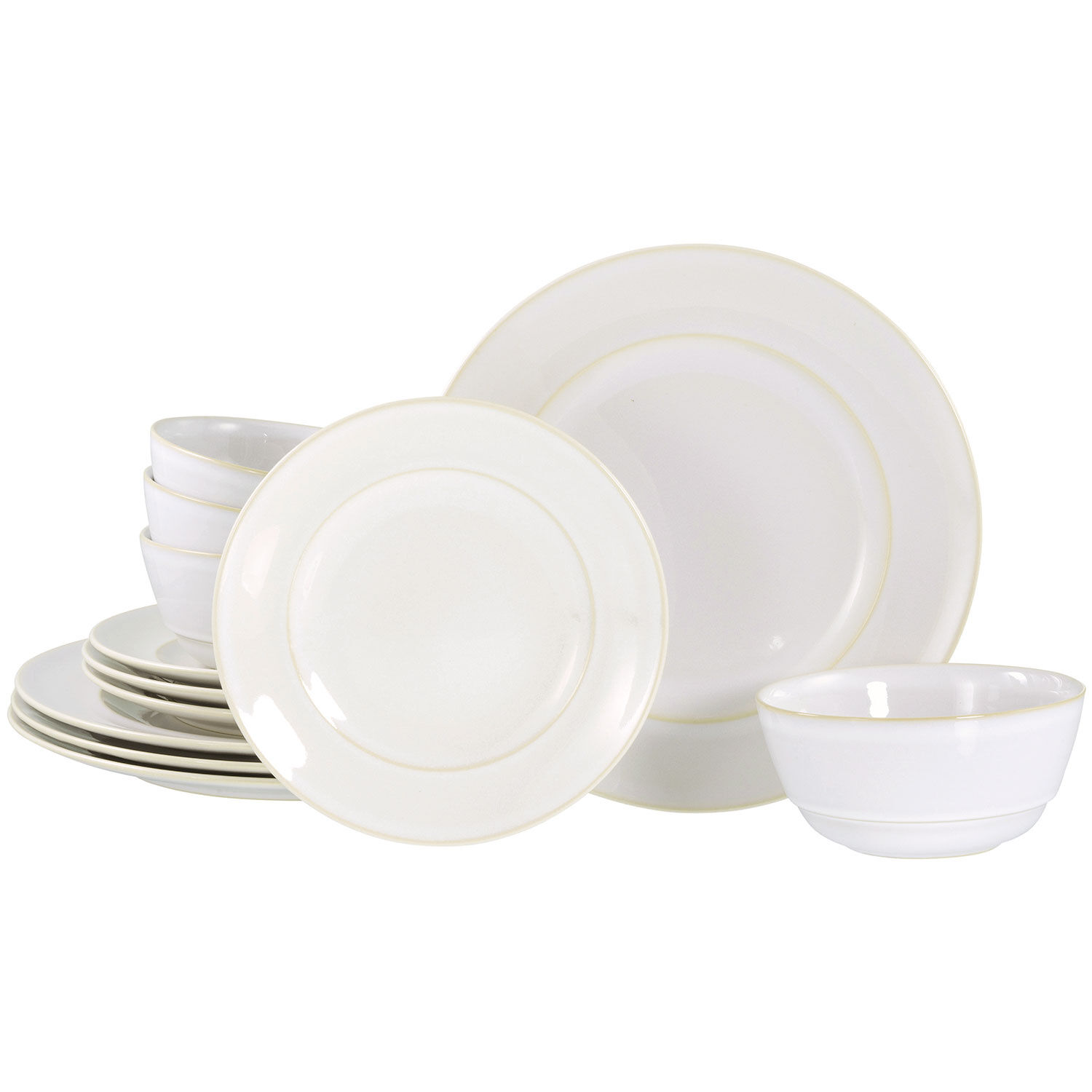 Teller–Set Antique, 12–teilig