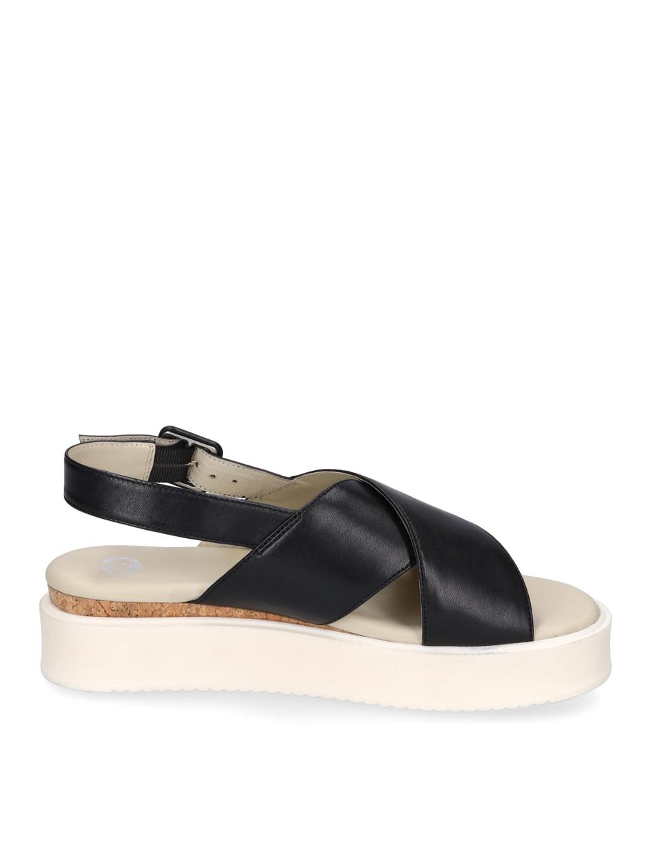 Sandale Cervo 01, schwarz