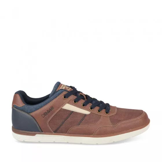 Baskets MARRON DENIM SIDE