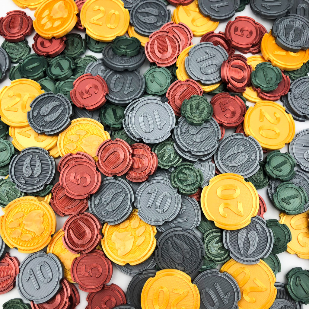Ark Nova – Ensemble de pièces (70 pcs)