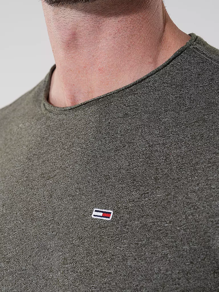 TOMMY JEANS T-Shirt hellgrau