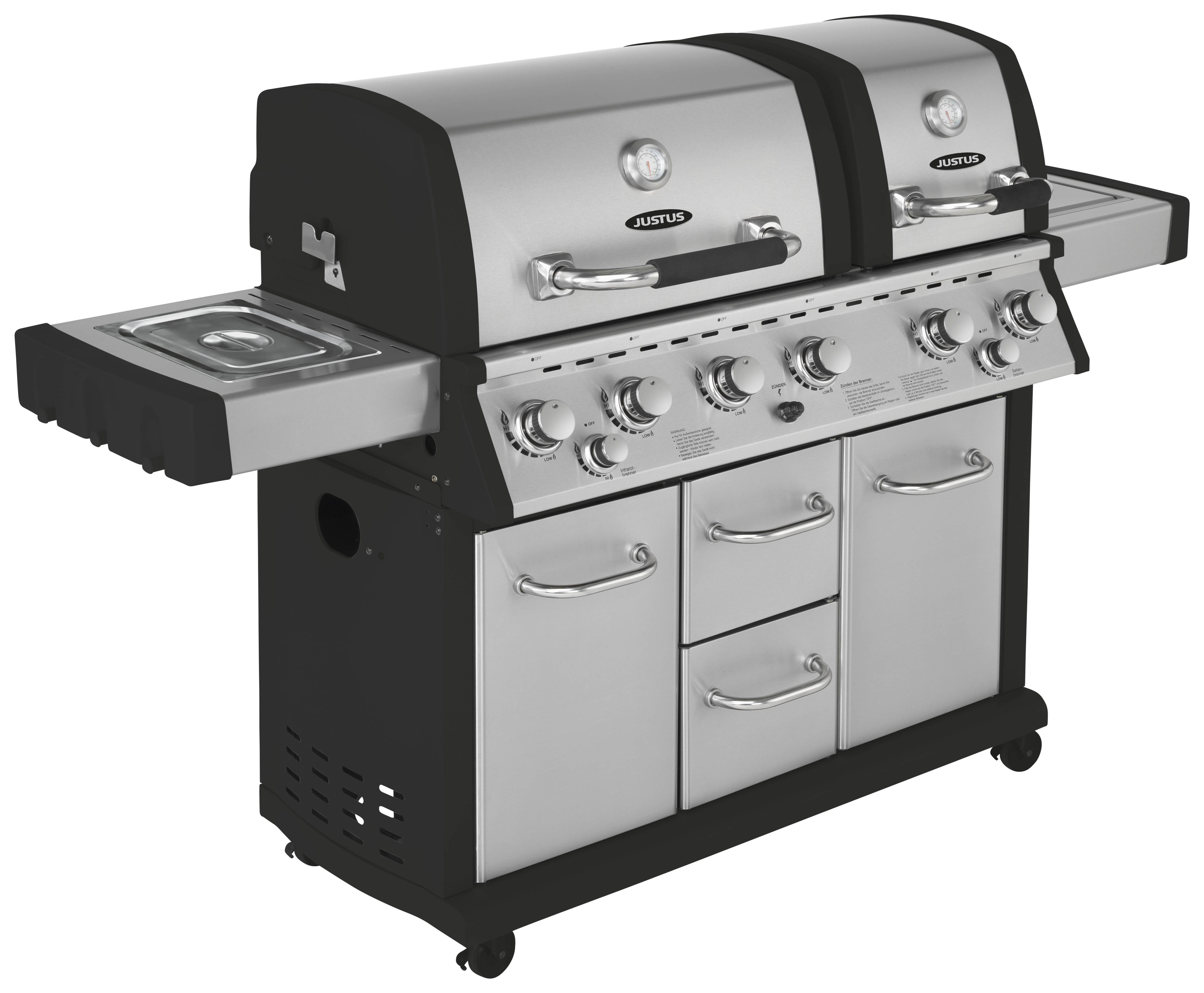 Justus Mars Pro Gasgrill(6+1)