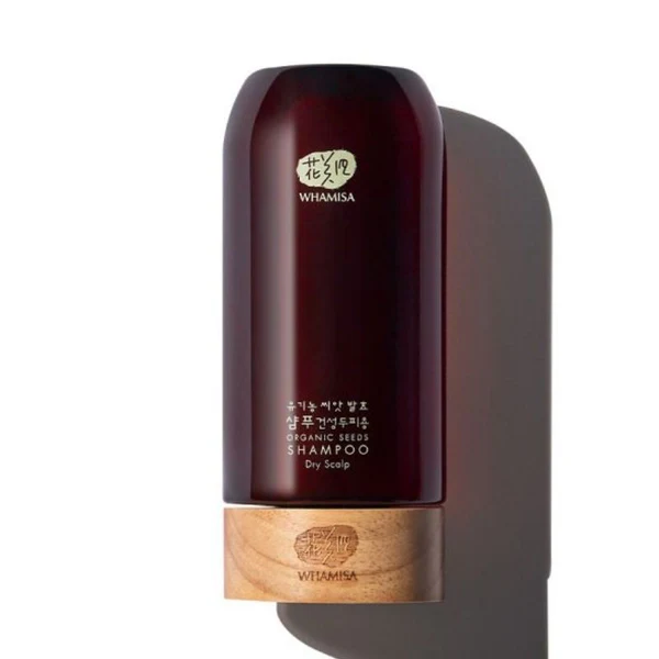 Whamisa Shampoing Cheveux Secs aux Graines bio Fermentées 510 ml