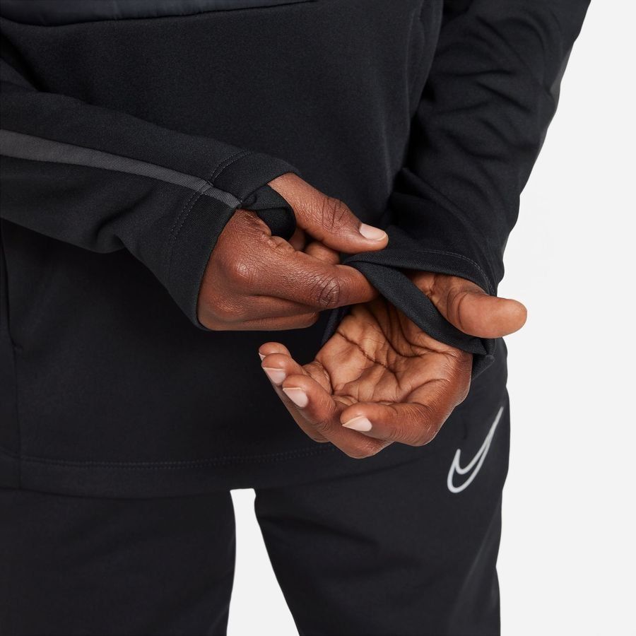 Nike Maillot d'Entraînement Therma-FIT Academy Drill Winter Warrior - Noir/Gris/Argenté Enfant