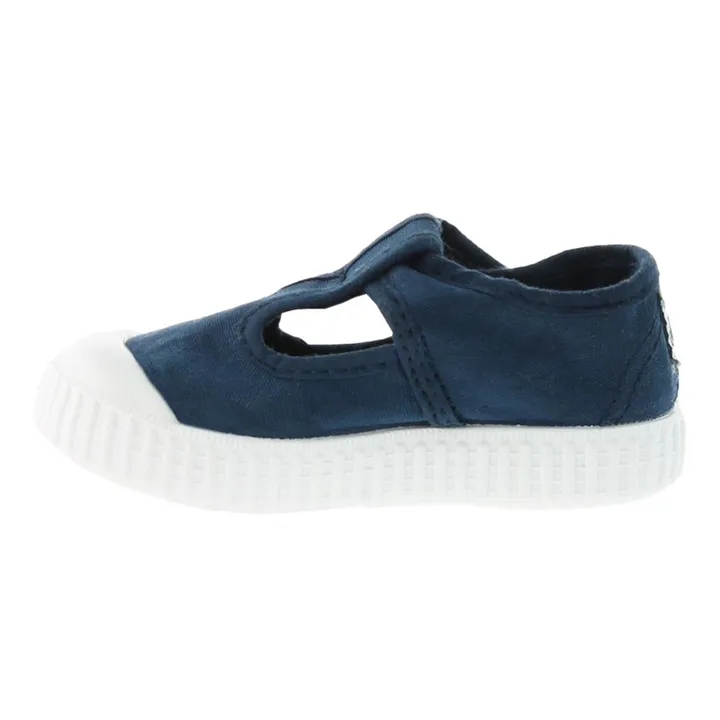 Victoria Baskets Scratchs Sandalia Tira Lone | Bleu marine