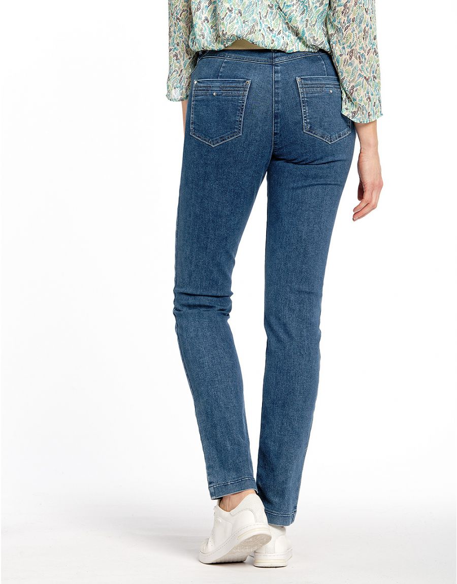 Jean slim denim clair