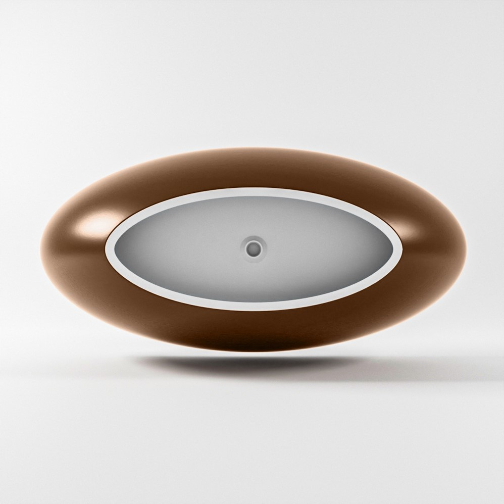 Mondiaz Float vrijstaand bad 170x80cm kleur rust/talc