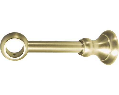 Enkelsporige beugel voor Weens messing mat Ø 20 mm 12 cm lang