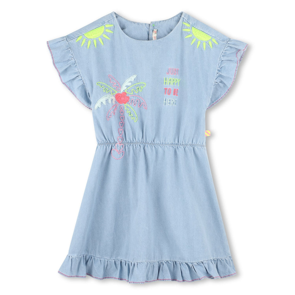 Køb Billieblush Bleach Denim Kjole