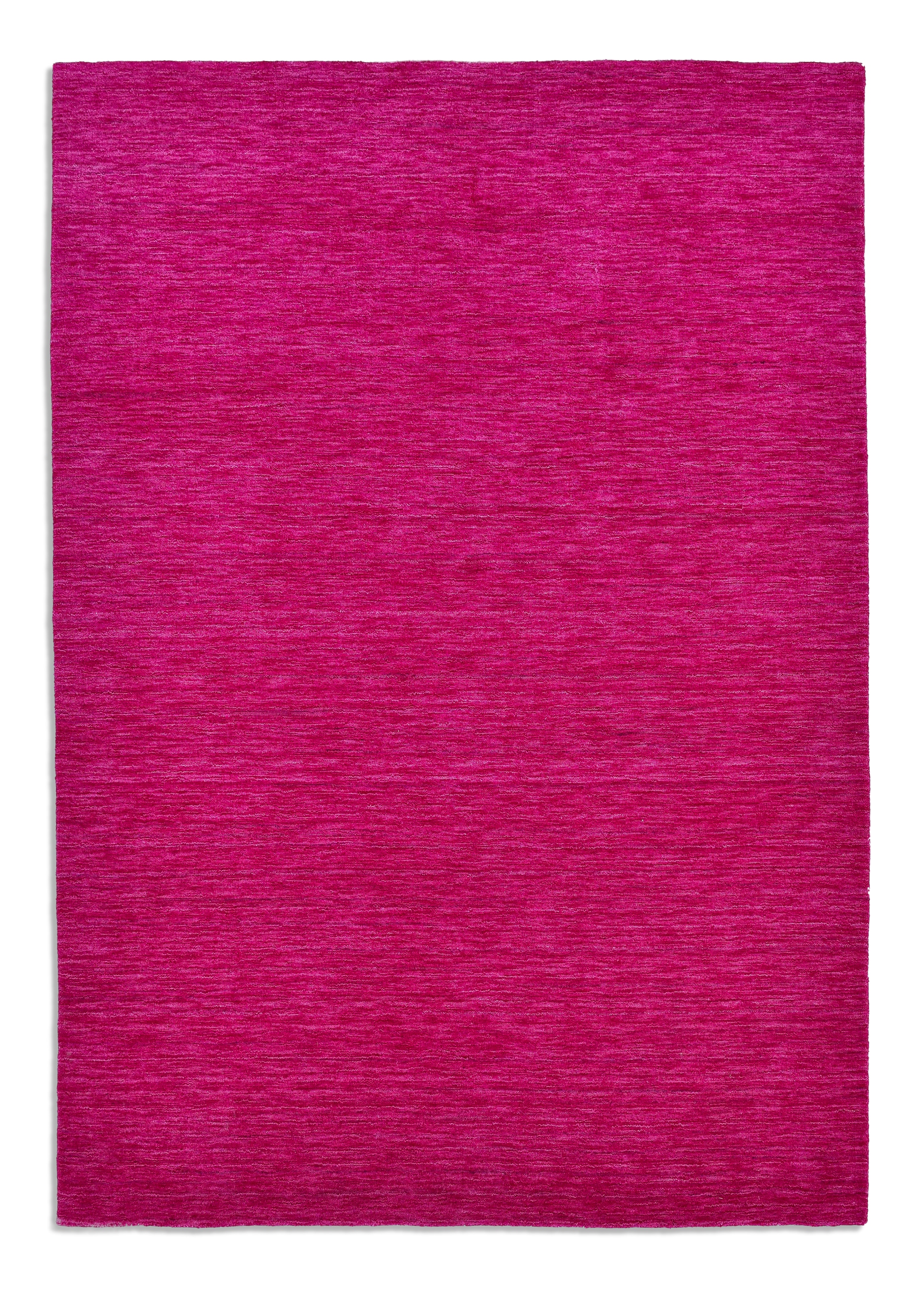 my home Wollteppich »Karchau« rechteckig 13 mm Höhe Handweb Teppich, meliert, reine Wolle, handgewebt, brilliante Farben