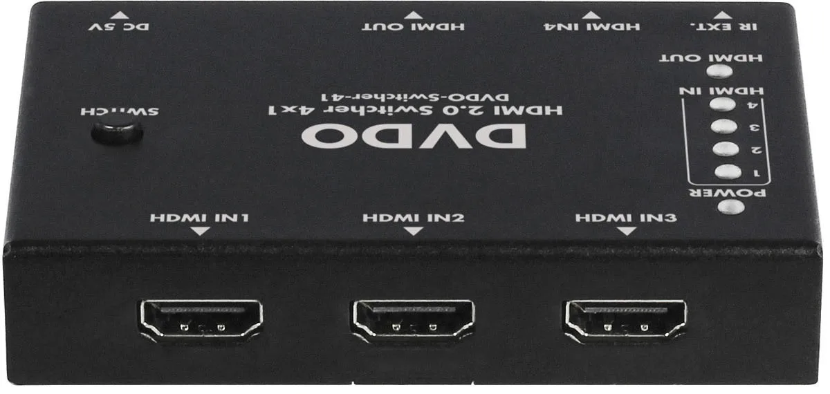 DVDO 4K HDMI 4-1 Switcher HDR Commutateurs, switch et sélecteurs