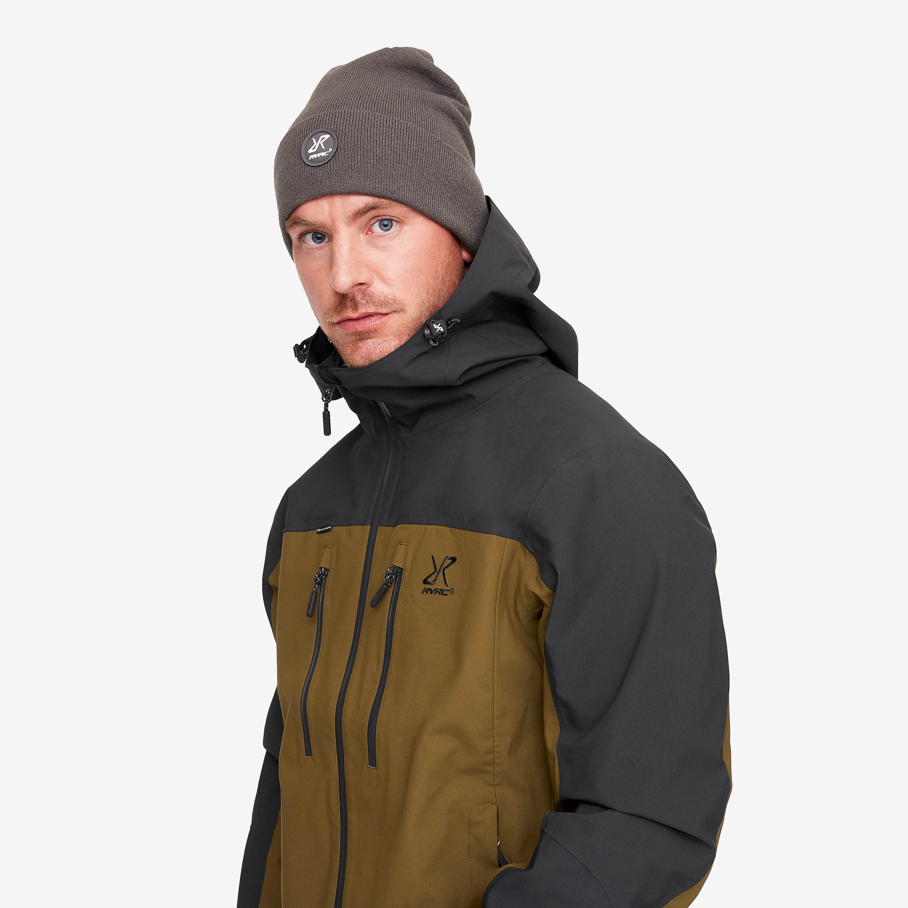 Silence Proshell 3L Jacket Herre Dark Olive/Moonless Night