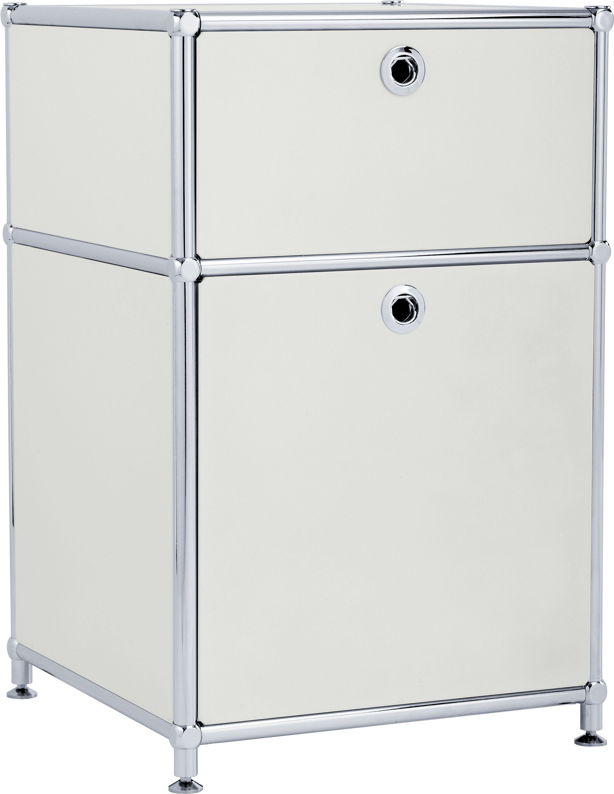 FLEXCUBE Korpus - Hellgrau / B: 40.0 cm x T: 40.0 cm x H: 62.5 cm