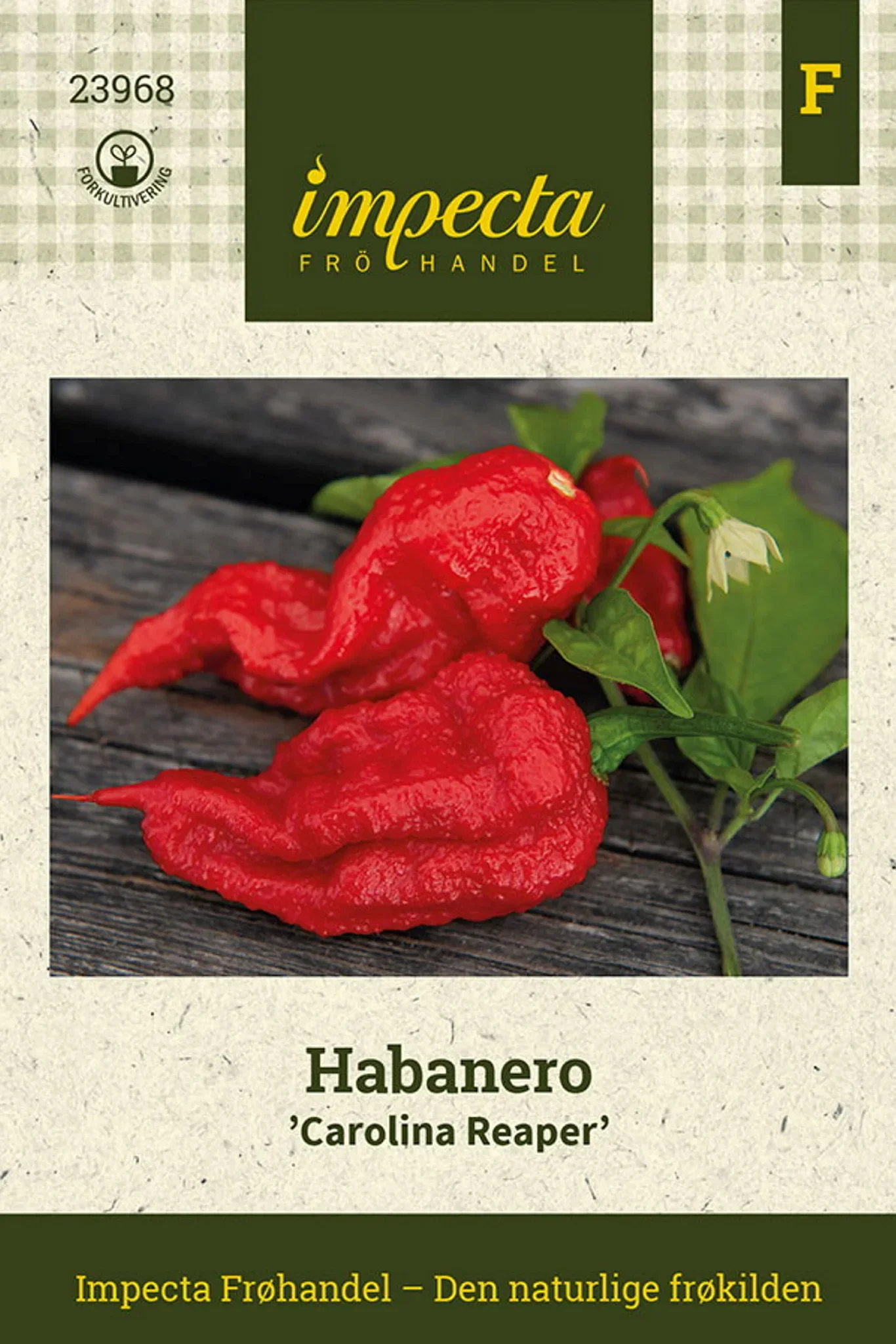 Capsicum chinense 'Carolina Reaper' Habanero 'Carolina Reaper'