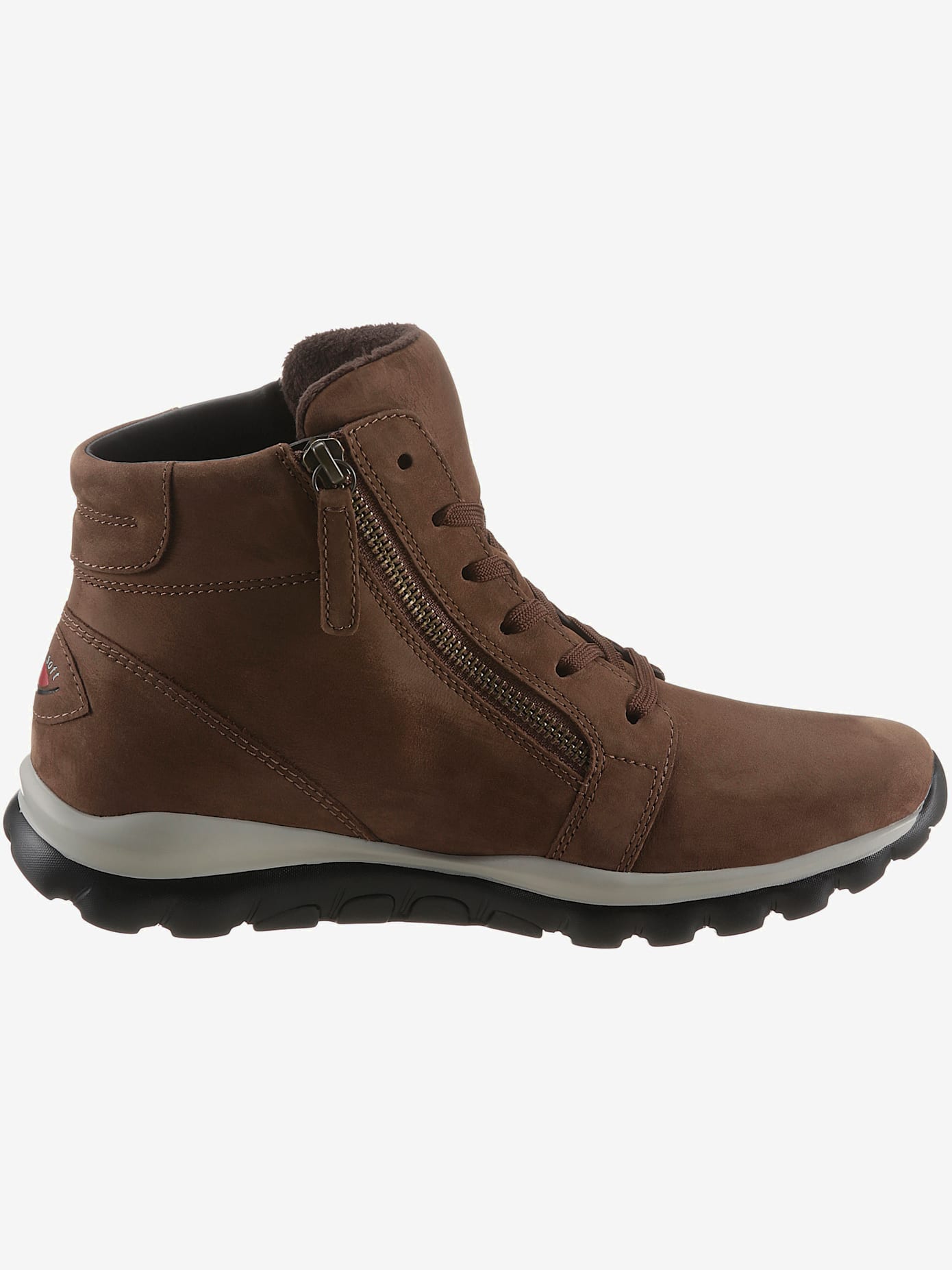 Bottines à lacets chaussures à lacets, glissière intérieure et extérieure