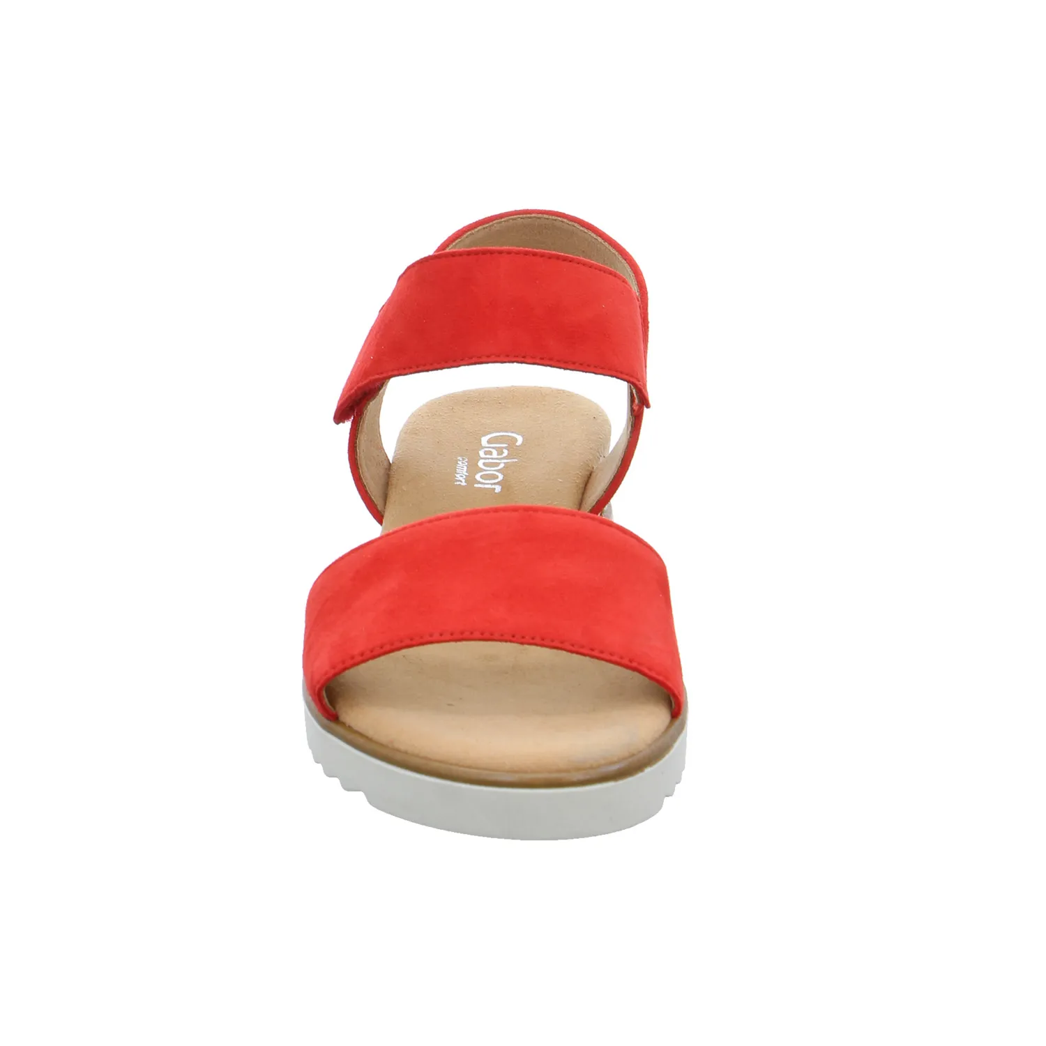 GABOR Sandalette Rot Leder