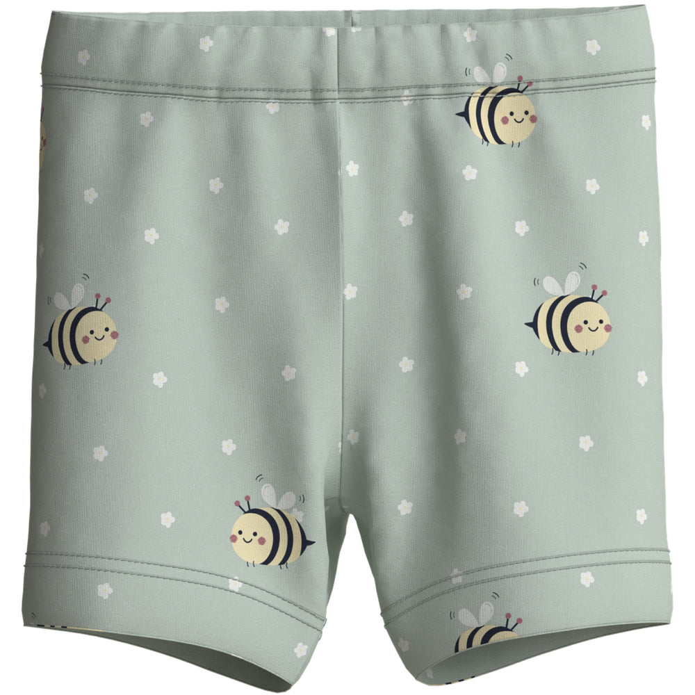 Køb Name It Pale Aqua Bee Nbfvandora Biker Shorts Box