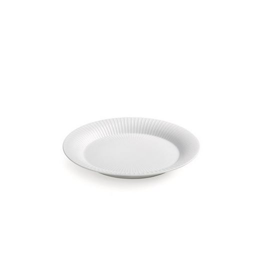 Kähler Hammershøi Desserttallerken, Hvid, Ø19 cm