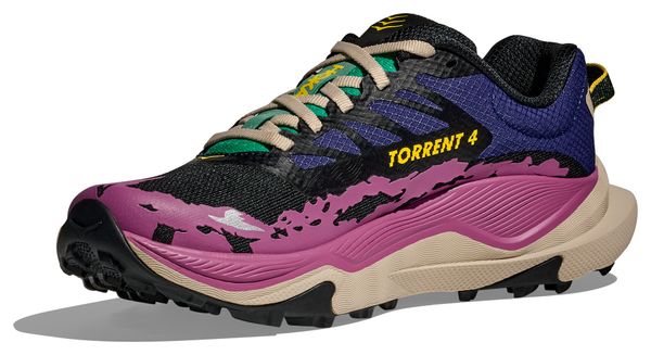 Chaussures Trail Hoka Torrent 4 Noir/Multicolore Femme