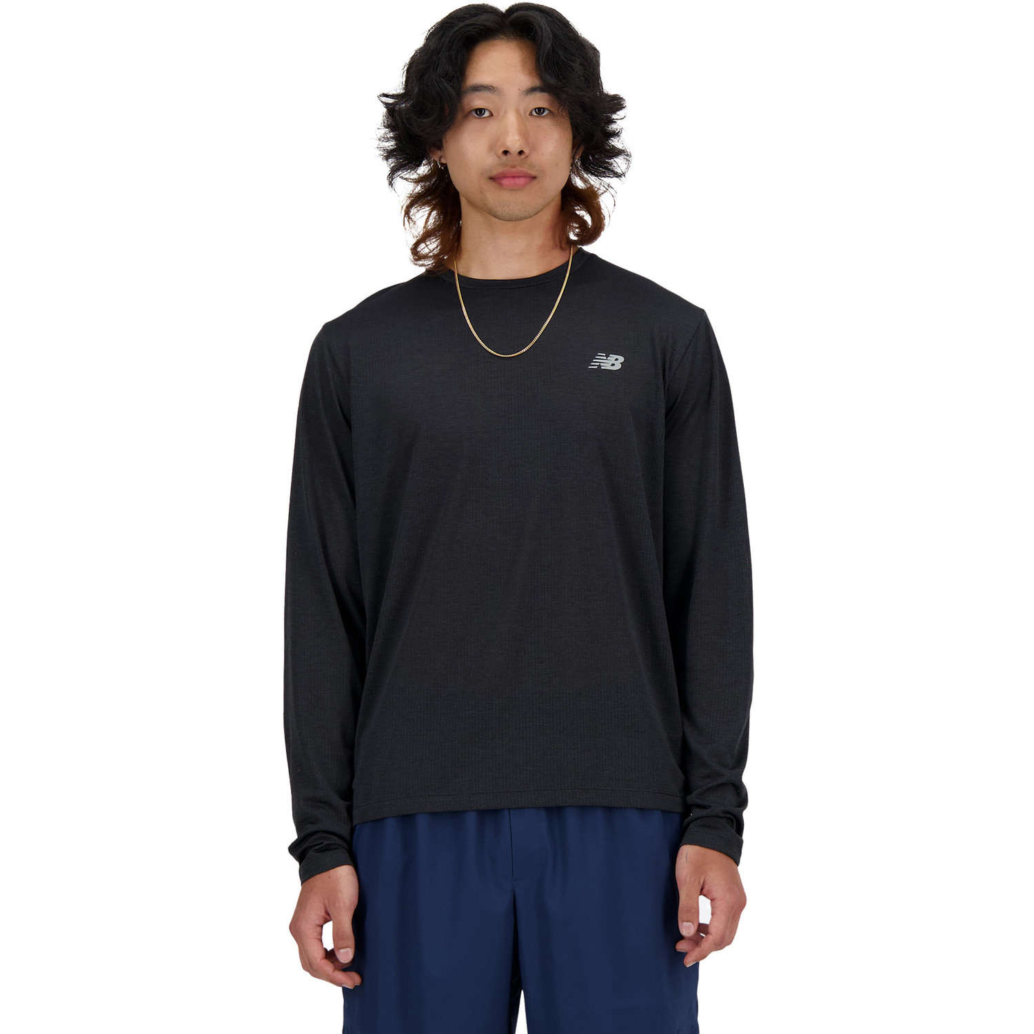 New Balance Athletics Longsleeve T-Shirt Heren