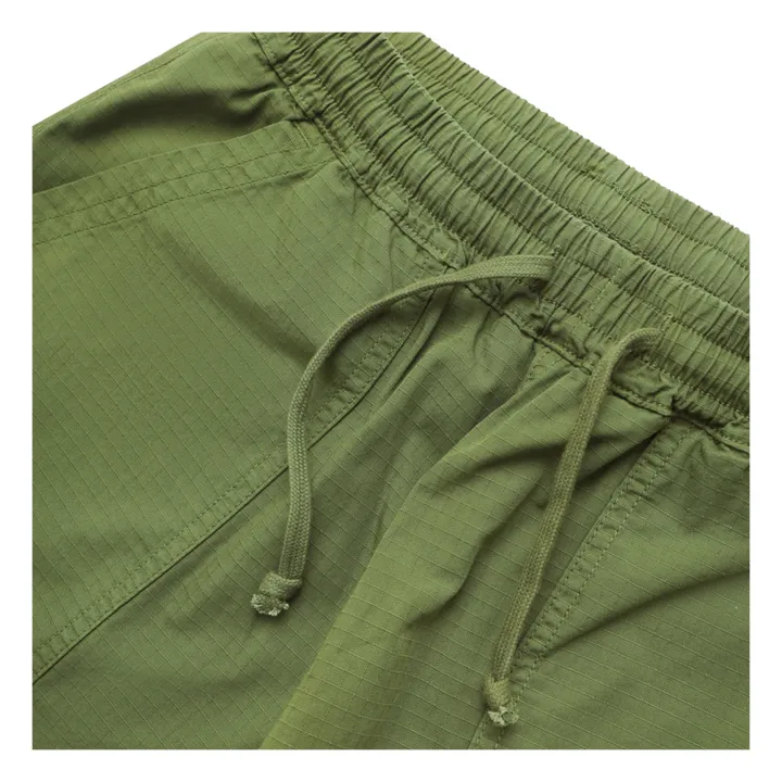 Service Works Pantalon Ripstop Chef Coton Bio | Vert kaki