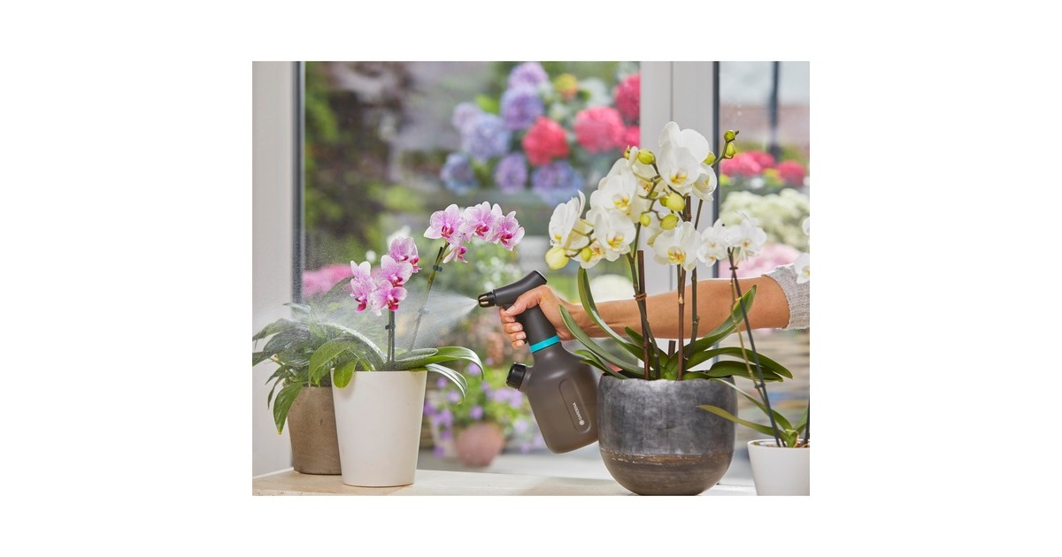 GARDENAPlantenspuit 1 l EasyPump  (Grijs, 11114-20)