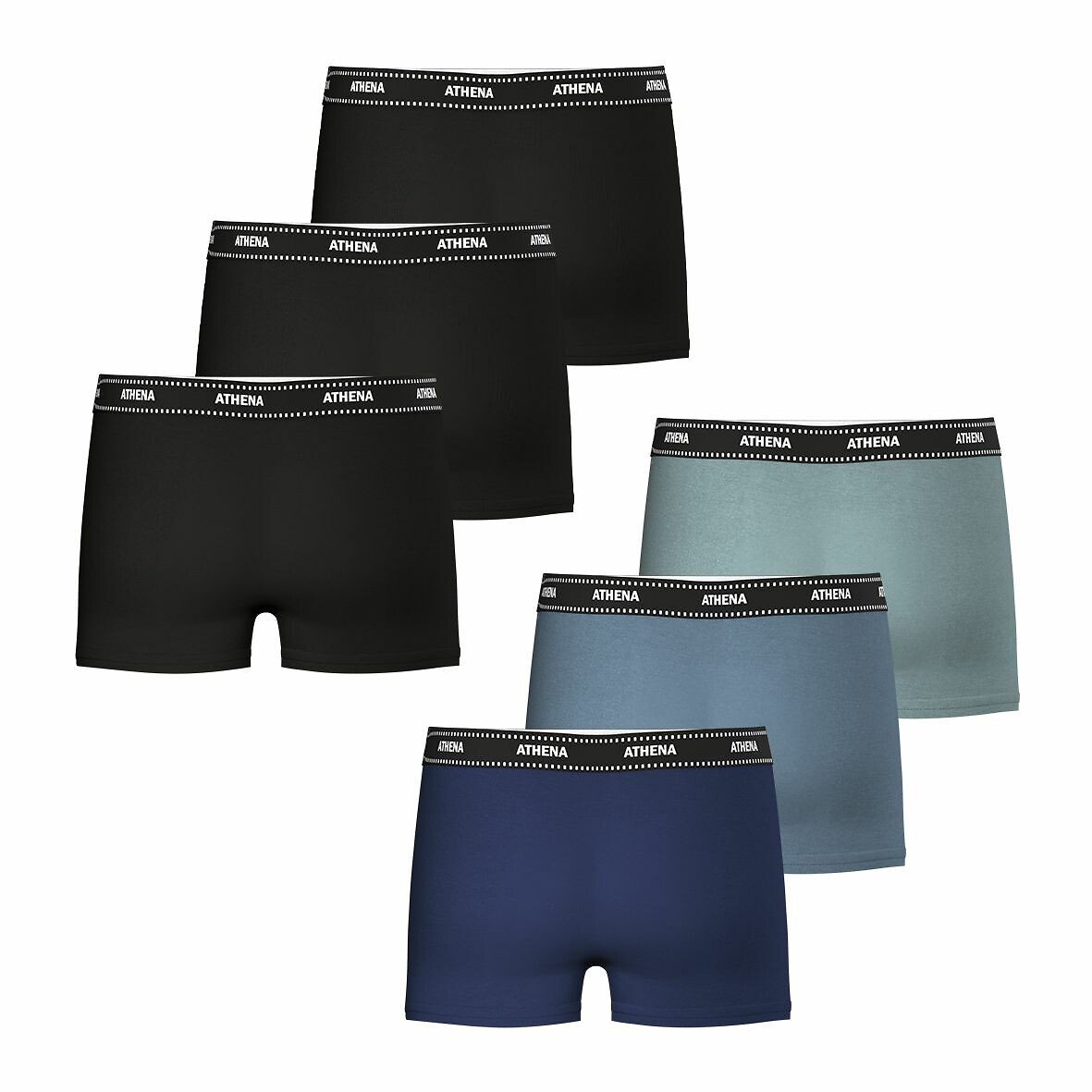 ATHENA<br>Conjunto de 6 cuecas boxer