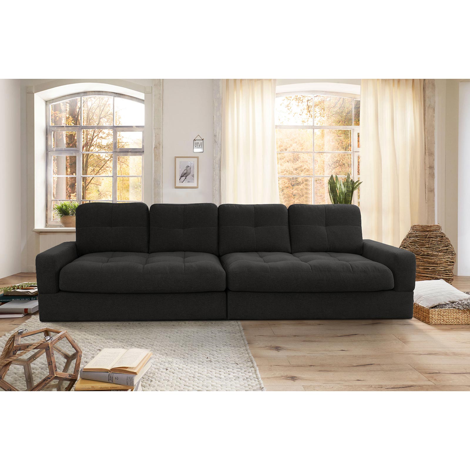 Big Sofa - fango - Flachgewebe