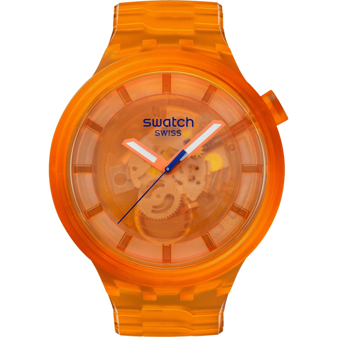 Swatch Big Bold Biosourced Orange Joy