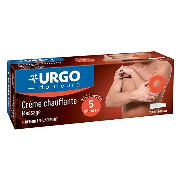 Creme de massagem Urgo para alívio da dor e outras irritações, 100ml