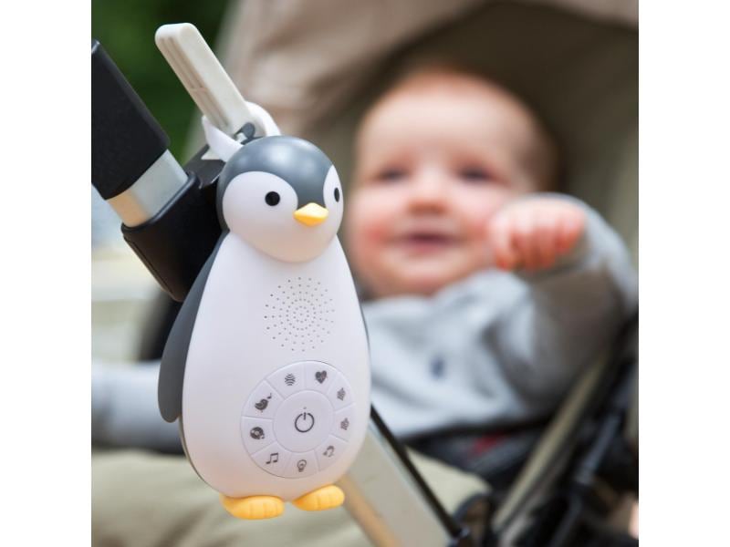ZaZu Nachtlicht Pinguin Zoe Nachtorientierungslicht mit Audiowiedergabe über Zeit