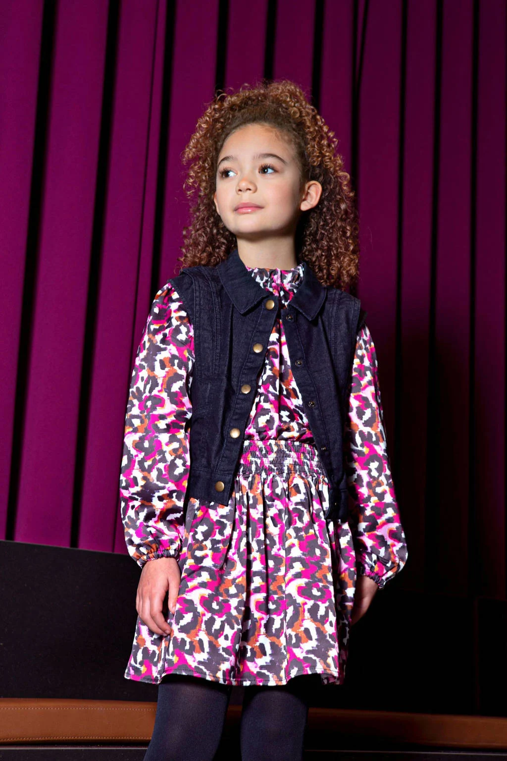 B.Nosy midi jurk roze