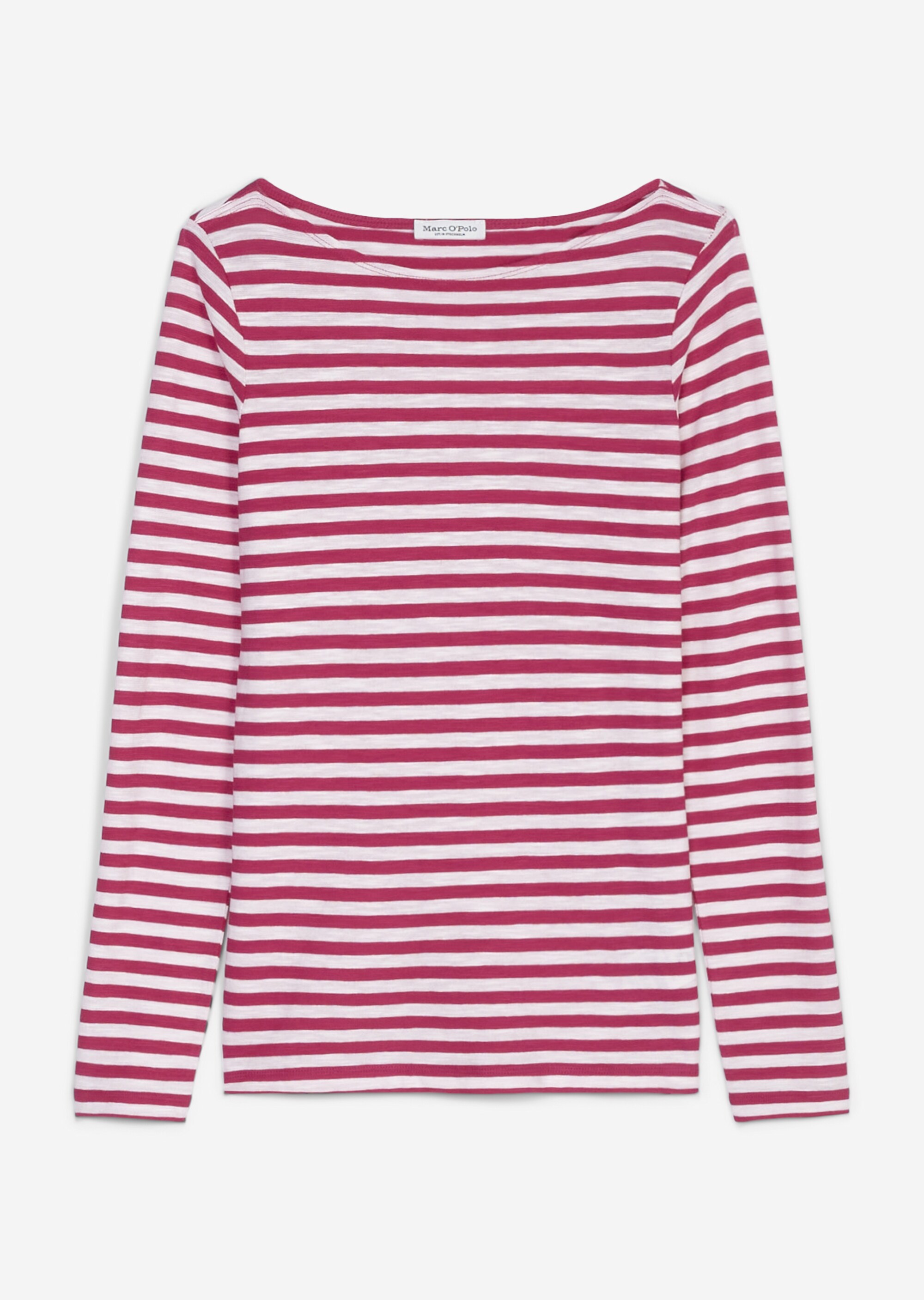 Longsleeve regularaus Slub-Jersey