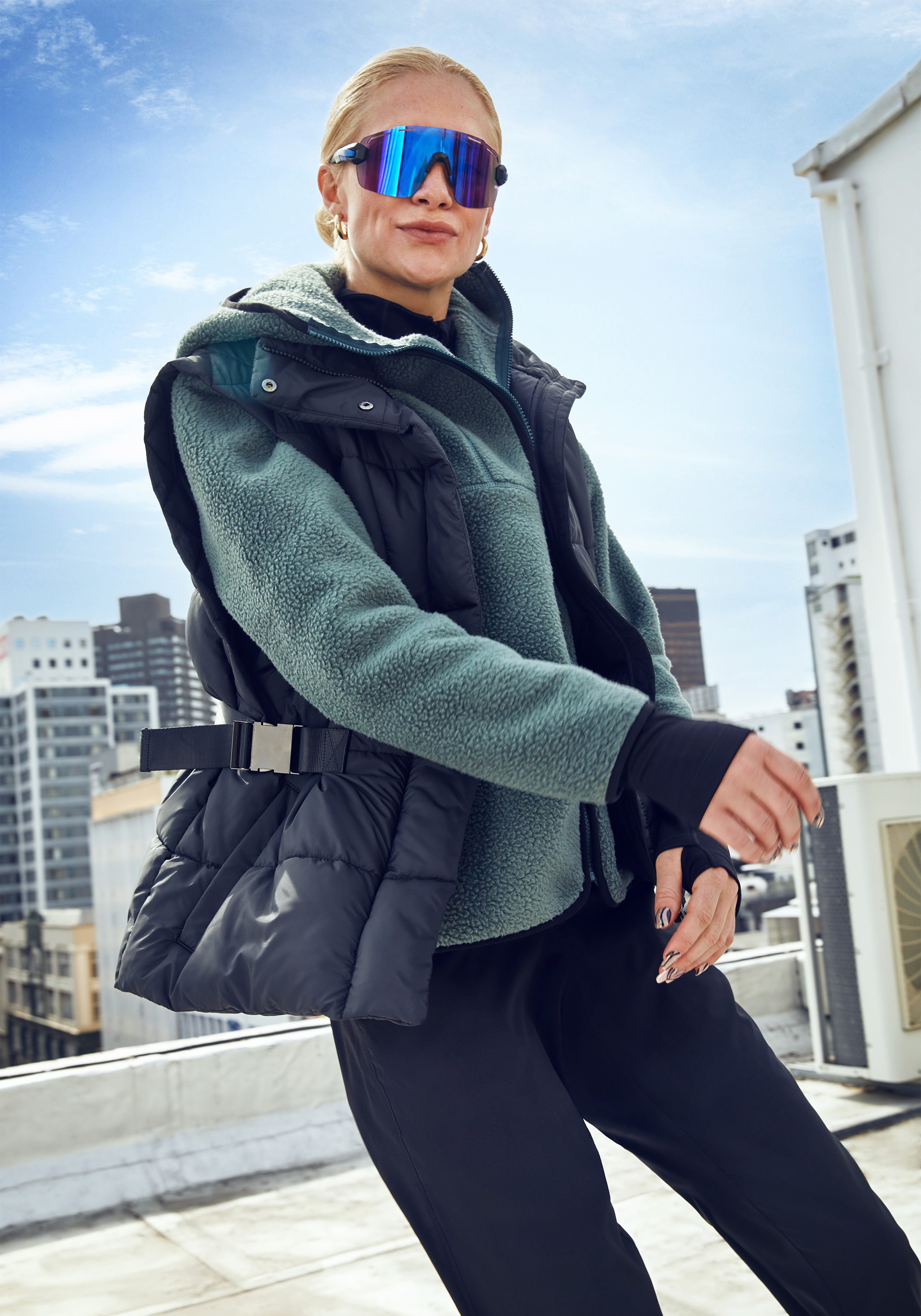 Urban Padded Vest Dame Black