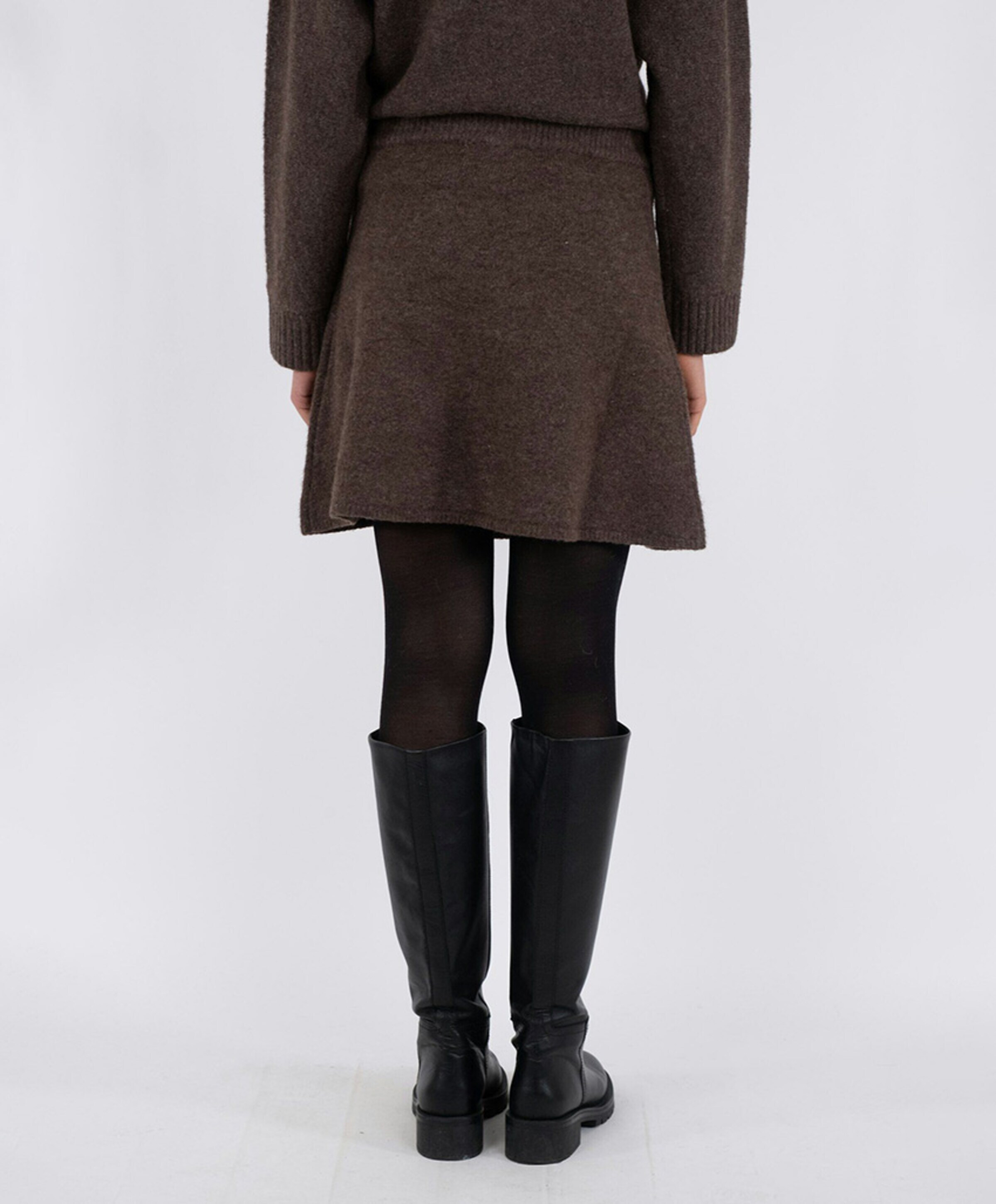 Neo Noir Dames rok bruin