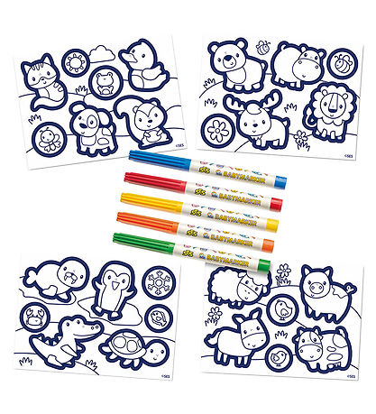 SES Creative - Mein erstes - Malbuch Stickers