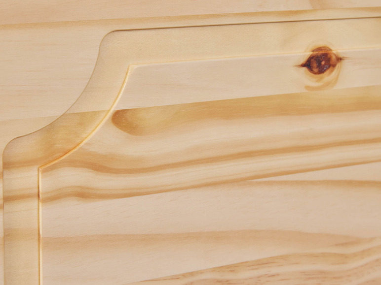 Massief houten kist Emel
