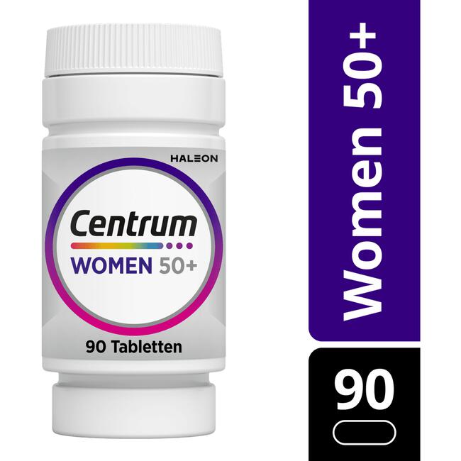 Centrum Women 50+ Multivitaminen Tabletten 90 stuks